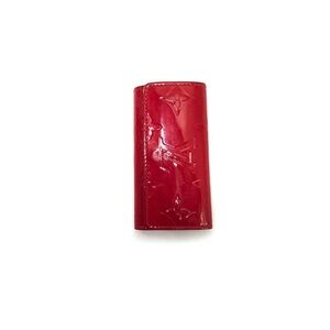 Louis Vuitton Cherry Red Patent Key Case